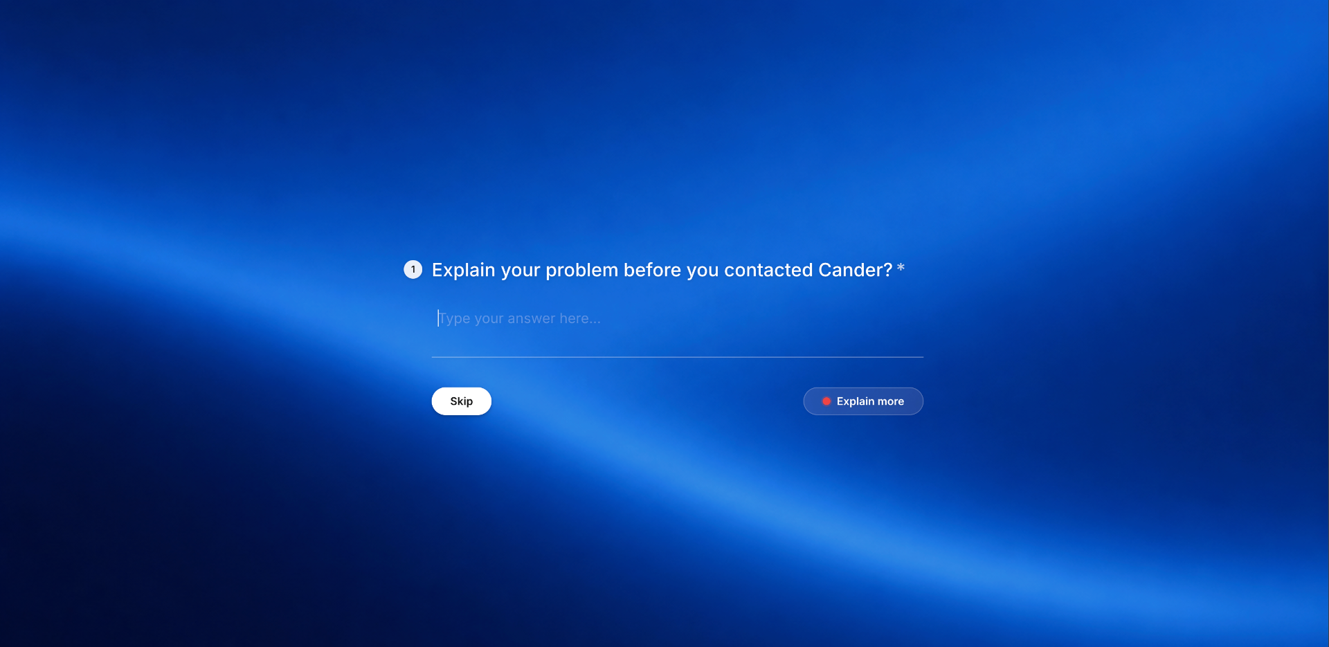 Cander review question